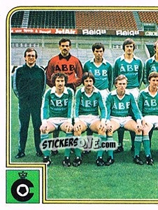 Cromo Team - Football Belgium 1980-1981 - Panini