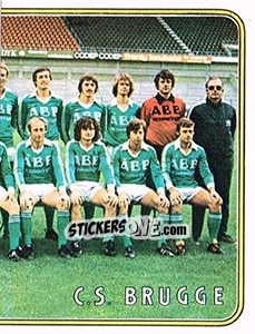 Figurina Team - Football Belgium 1980-1981 - Panini