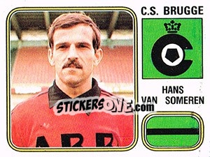 Cromo Hans van Someren