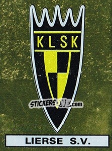 Sticker Badge - Football Belgium 1980-1981 n. 201 - Panini