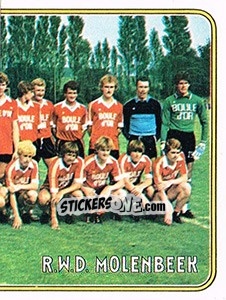 Figurina Team - Football Belgium 1980-1981 - Panini