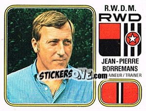 Sticker Jean-Pierre Borremans - Football Belgium 1980-1981 n. 240 - Panini