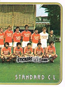 Sticker Team - Football Belgium 1980-1981 - Panini