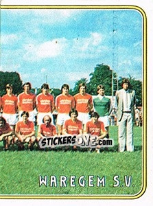 Sticker Team - Football Belgium 1980-1981 n. 275 - Panini