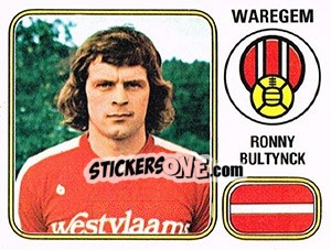 Sticker Ronny Bultynck - Football Belgium 1980-1981 n. 282 - Panini