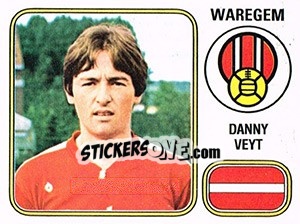 Figurina Danny Veyt - Football Belgium 1980-1981 - Panini