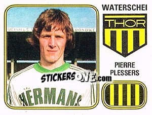Figurina Pierre Plessers - Football Belgium 1980-1981 n. 298 - Panini