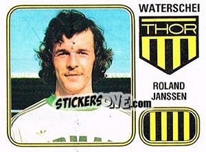 Sticker Roland Janssen - Football Belgium 1980-1981 - Panini