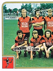 Figurina Team - Football Belgium 1980-1981 - Panini