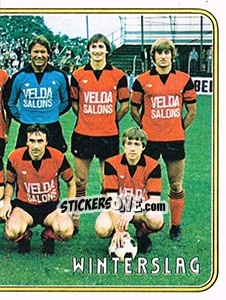 Sticker Team - Football Belgium 1980-1981 - Panini