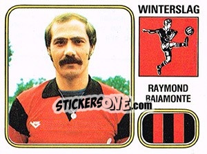Sticker Raymond Baiamonte - Football Belgium 1980-1981 - Panini