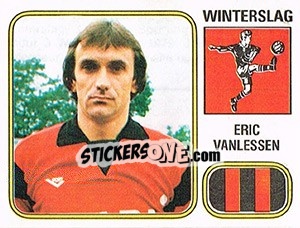 Figurina Eric Vanlessen - Football Belgium 1980-1981 - Panini