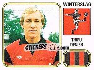 Sticker Thieu Denier - Football Belgium 1980-1981 n. 320 - Panini