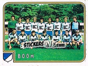 Figurina Team - Football Belgium 1980-1981 n. 329 - Panini