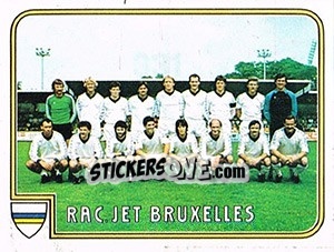 Figurina Team - Football Belgium 1980-1981 - Panini