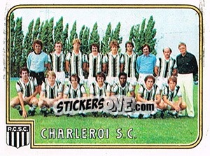 Figurina Team - Football Belgium 1980-1981 n. 332 - Panini