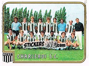 Sticker Team - Football Belgium 1980-1981 - Panini