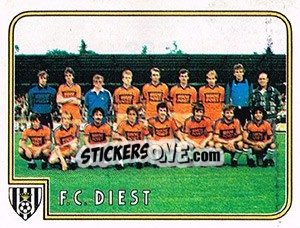 Sticker Team - Football Belgium 1980-1981 n. 333 - Panini