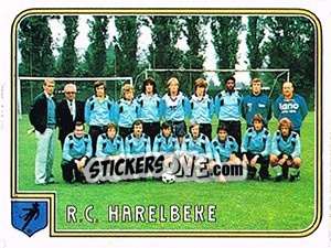 Sticker Team - Football Belgium 1980-1981 - Panini