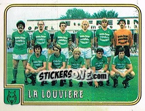 Figurina Team - Football Belgium 1980-1981 - Panini