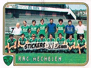 Sticker Team - Football Belgium 1980-1981 n. 341 - Panini