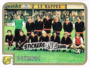 Figurina Team - Football Belgium 1980-1981 n. 344 - Panini