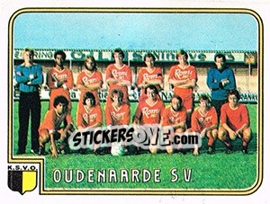 Sticker Team - Football Belgium 1980-1981 - Panini