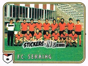 Sticker Team - Football Belgium 1980-1981 - Panini