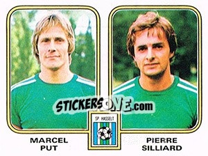 Cromo Marcel Put / Pierre Silliard - Football Belgium 1980-1981 - Panini