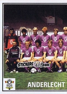 Sticker Team - Football Belgium 1981-1982 - Panini