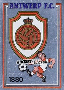 Sticker Badge - Football Belgium 1981-1982 n. 32 - Panini