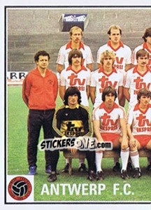 Sticker Team - Football Belgium 1981-1982 n. 41 - Panini