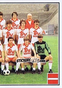 Sticker Team - Football Belgium 1981-1982 - Panini