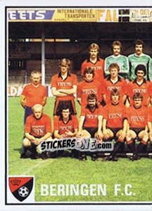 Figurina Team - Football Belgium 1981-1982 - Panini