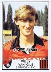 Sticker Willy van Gils - Football Belgium 1981-1982 - Panini