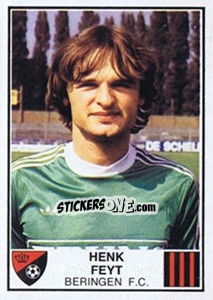 Sticker Henk Feyt - Football Belgium 1981-1982 n. 69 - Panini