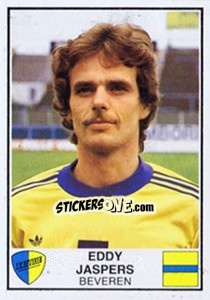 Cromo Eddy Jaspers - Football Belgium 1981-1982 - Panini