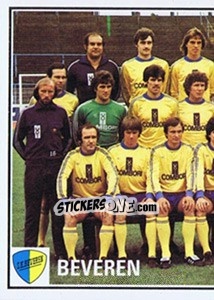 Sticker Team - Football Belgium 1981-1982 n. 79 - Panini