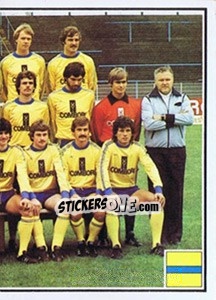 Figurina Team - Football Belgium 1981-1982 - Panini