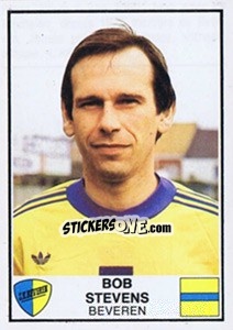 Sticker Bob Stevens - Football Belgium 1981-1982 n. 85 - Panini