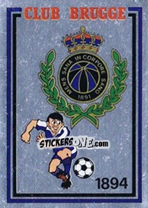 Sticker Badge - Football Belgium 1981-1982 n. 89 - Panini