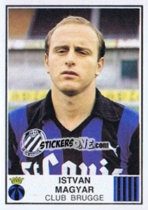 Sticker Istvan Magyar - Football Belgium 1981-1982 n. 97 - Panini