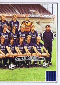 Sticker Team - Football Belgium 1981-1982 - Panini