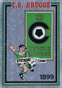 Sticker Badge - Football Belgium 1981-1982 n. 108 - Panini