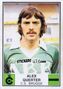 Sticker Alex Querter - Football Belgium 1981-1982 - Panini