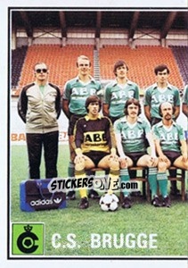 Sticker Team - Football Belgium 1981-1982 n. 117 - Panini