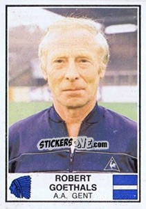 Sticker Robert Goethals