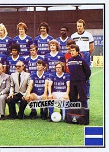 Sticker Team - Football Belgium 1981-1982 - Panini