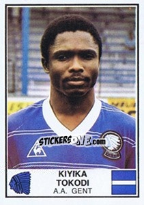 Cromo Kiyika Tokodi - Football Belgium 1981-1982 - Panini