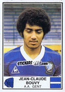 Figurina Jean-Claude Bouvy - Football Belgium 1981-1982 - Panini